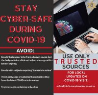 COVID-19 Cyber Safety COVID-19 Cyber Safety
