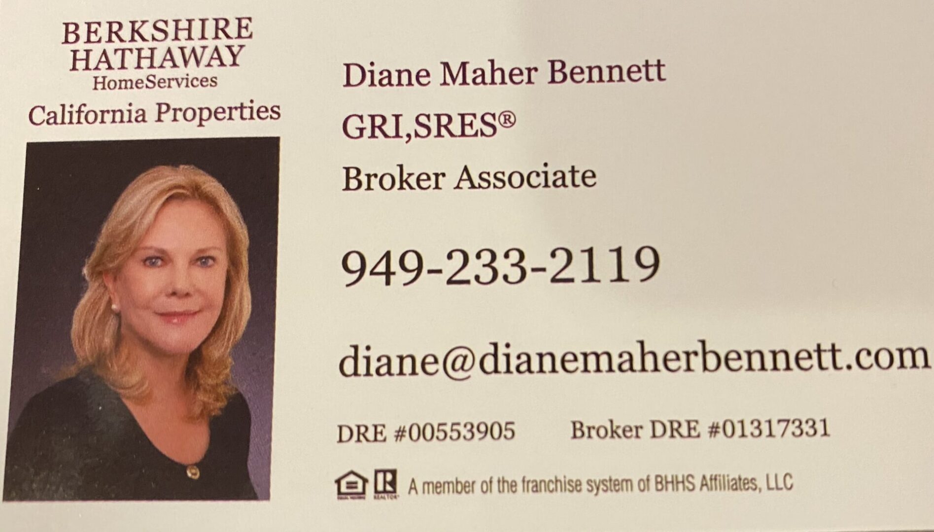 Diane Maher- New
