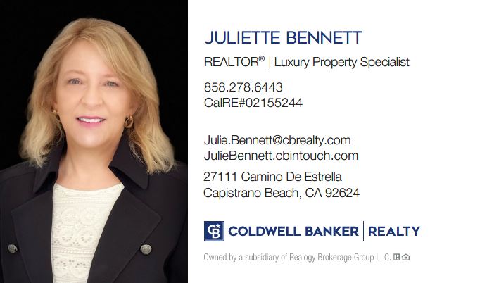 Julie Bennett Feb-Mar Newsletter Ad