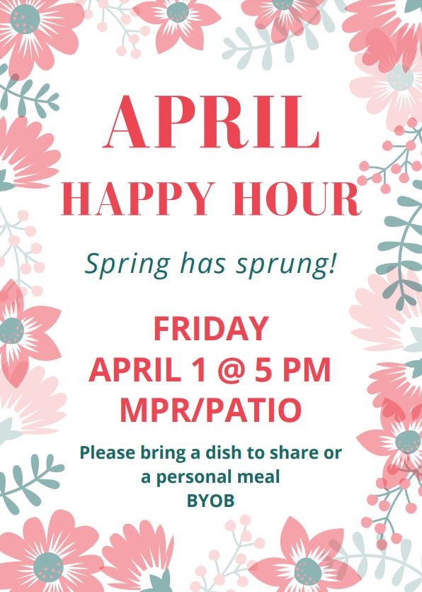 April Happy Hour April Happy Hour