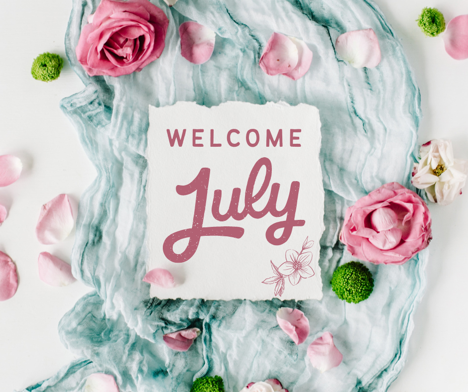 Pink Minimalist Welcome July (Facebook Post) Pink Minimalist Welcome July (Facebook Post)