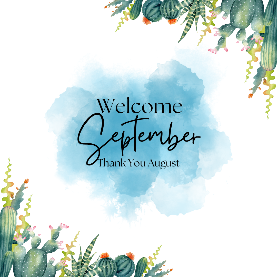 White Modern Welcome September Instagram Post White Modern Welcome September Instagram Post