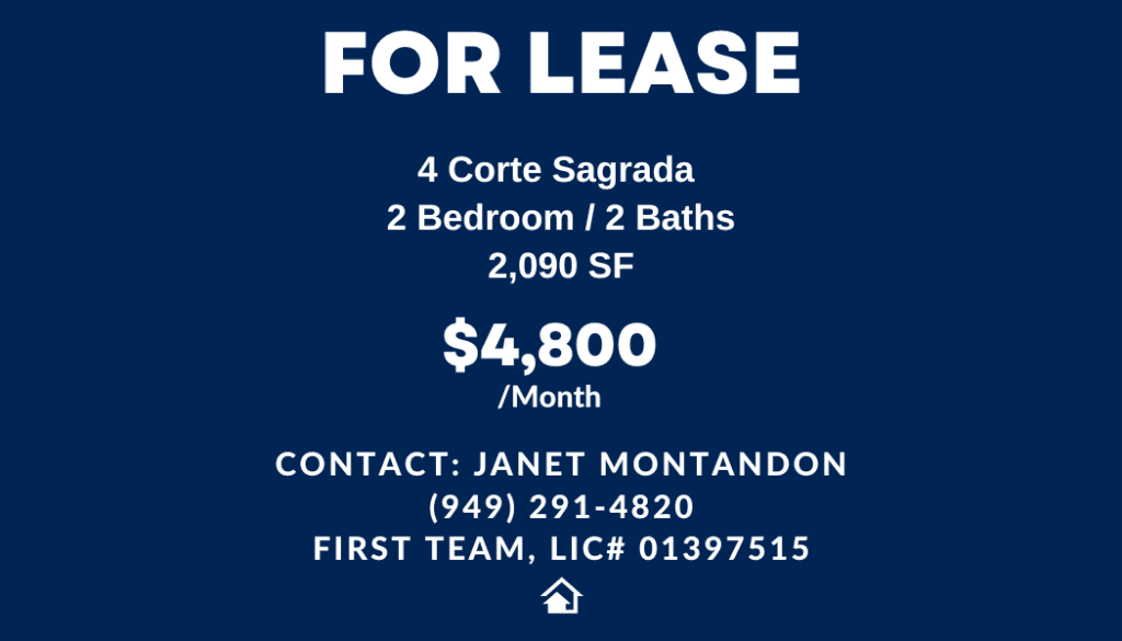 Ad - For lease home Ad - For lease home