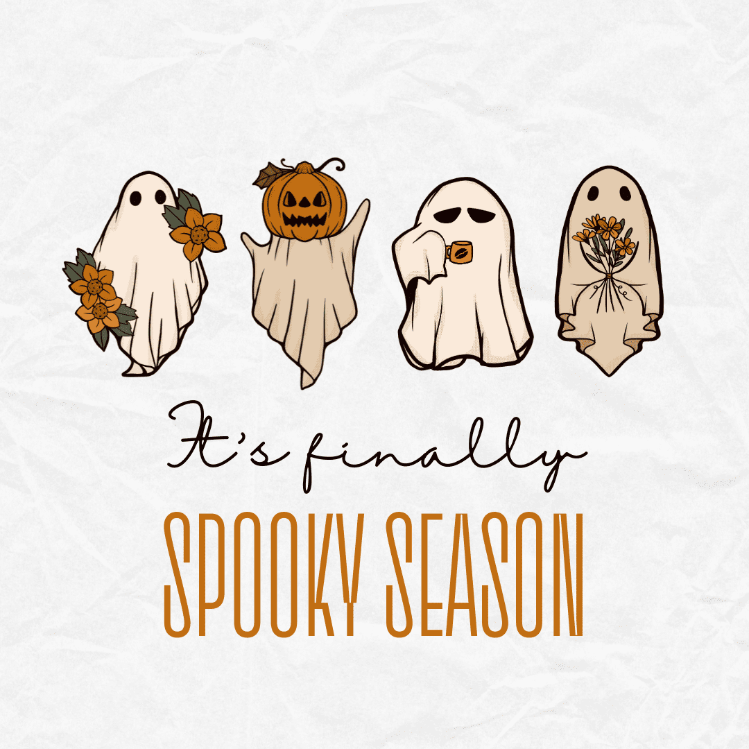 It's Finally Spooky Season Ghost Pumpkin Aesthetic Instagram Post It's Finally Spooky Season Ghost Pumpkin Aesthetic Instagram Post