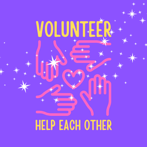 Green White Simple Volunteer Logo Green White Simple Volunteer Logo